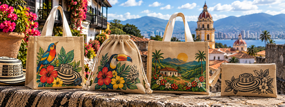 Bolsas ecológicas en Yute