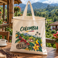 Bolsa tipo Tula en Algodón