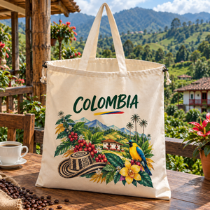 Bolsa tipo Tula en Algodón