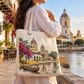Bolsa tipo Cartera en Algodón
