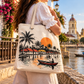 Bolsa tipo Cartera en Algodón