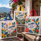 Bolsa Ecológica en Rafia PP Diseño Sobrio