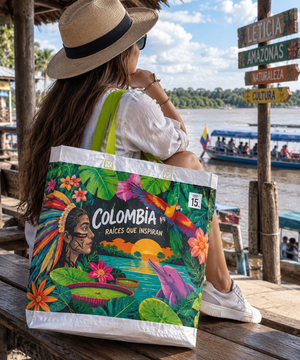 Bolsa Ecológica en Rafia PP