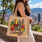 Bolsa en Yute con asas redondas