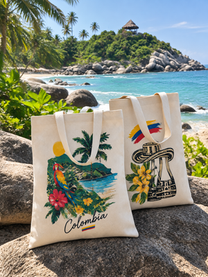 Bolsa Totebag con manijas largas