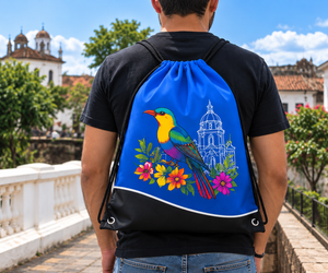 Bolsa tipo Mochila en colores variados
